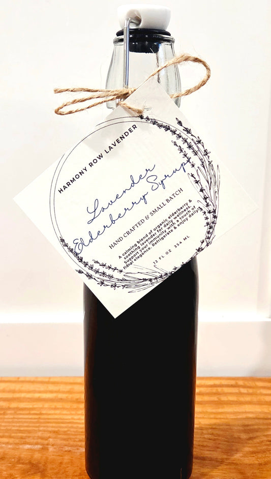Lavender Elderberry Syrup